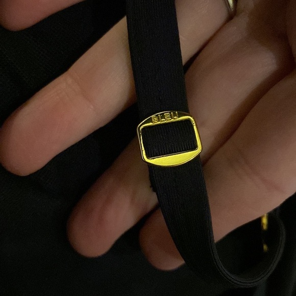 Bleu Rod Beattie Tankini Top Navy High Neck Size 8 - Picture 4 of 6